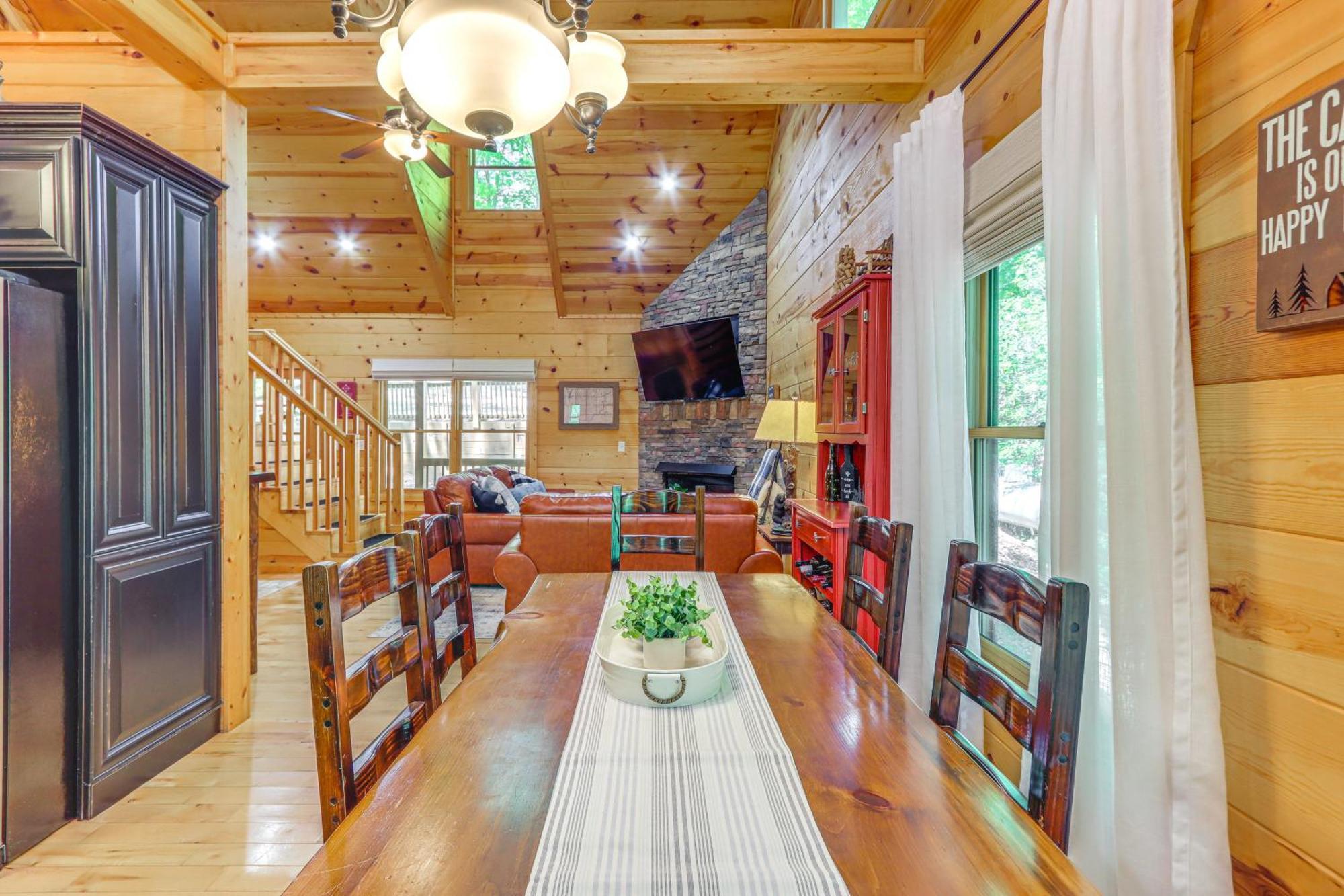 Lakeside Cabin Game Room, Dock, Orchard, Wineries Ellijay Εξωτερικό φωτογραφία