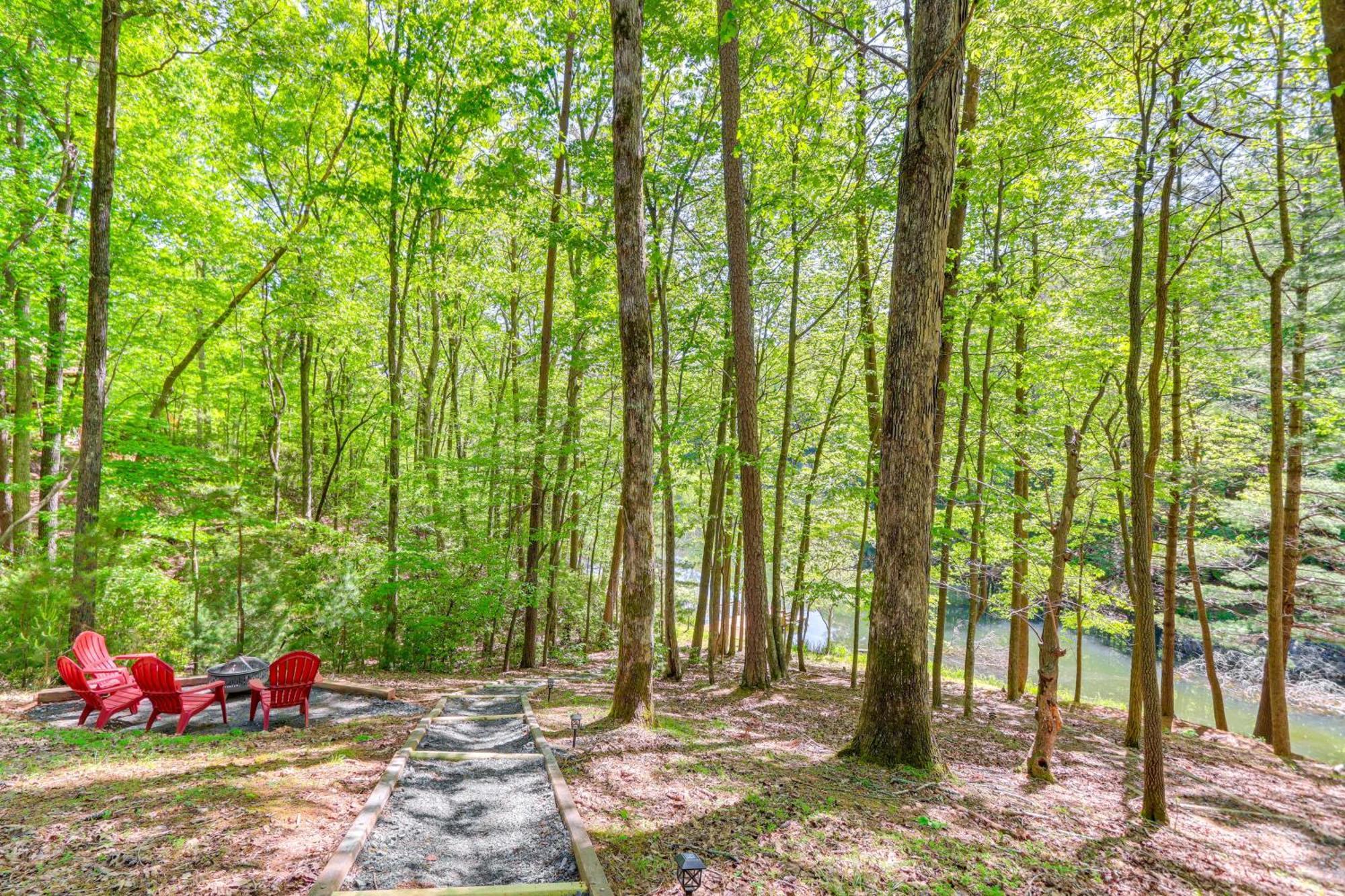 Lakeside Cabin Game Room, Dock, Orchard, Wineries Ellijay Εξωτερικό φωτογραφία