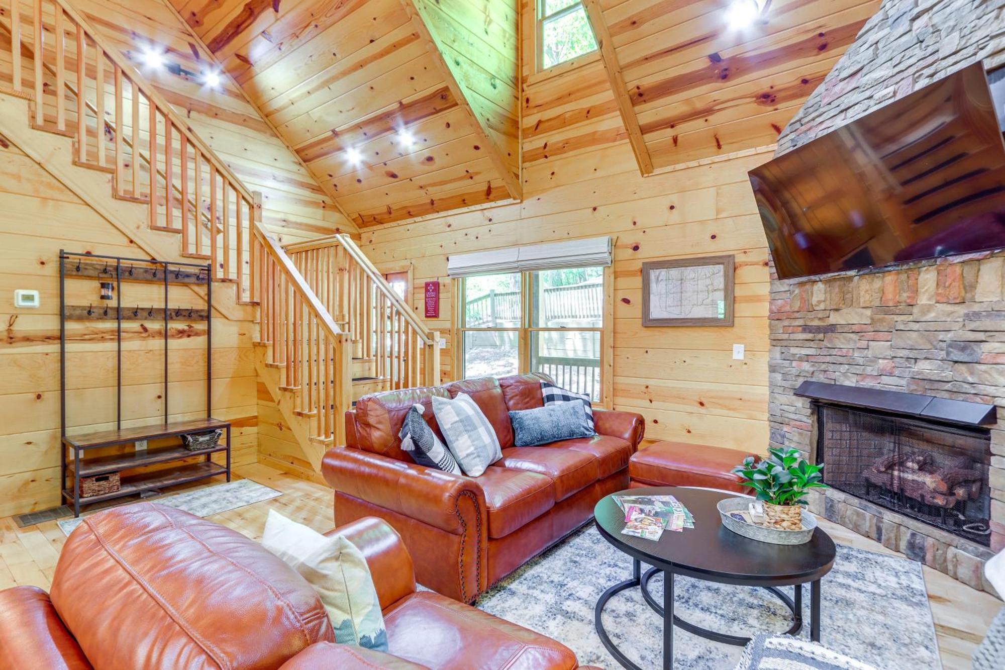 Lakeside Cabin Game Room, Dock, Orchard, Wineries Ellijay Εξωτερικό φωτογραφία