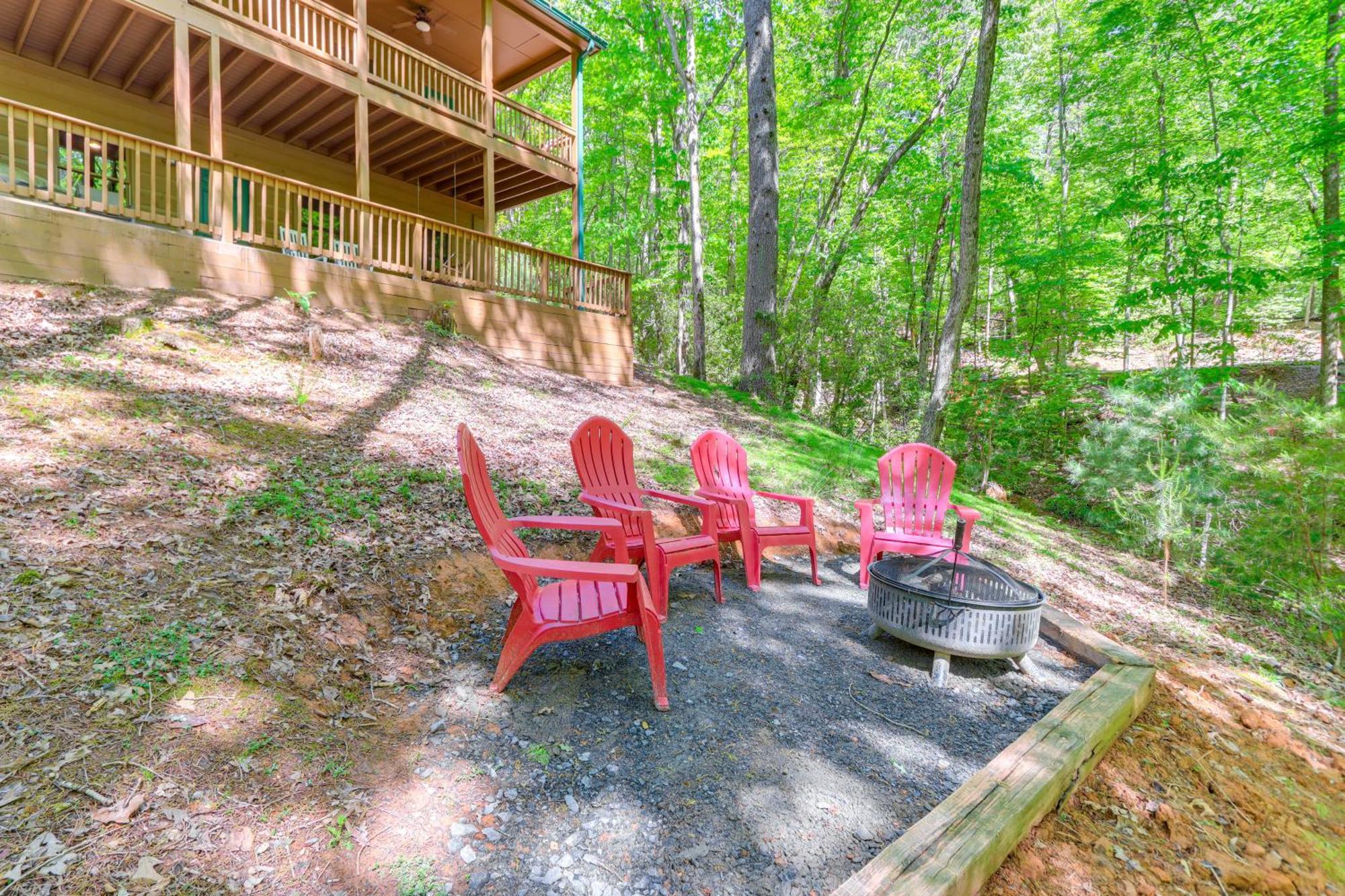 Lakeside Cabin Game Room, Dock, Orchard, Wineries Ellijay Εξωτερικό φωτογραφία