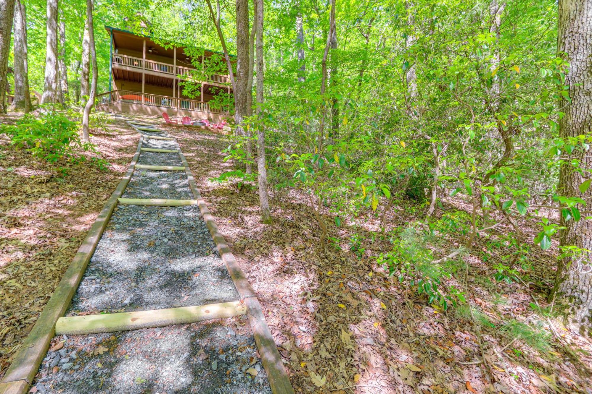 Lakeside Cabin Game Room, Dock, Orchard, Wineries Ellijay Εξωτερικό φωτογραφία